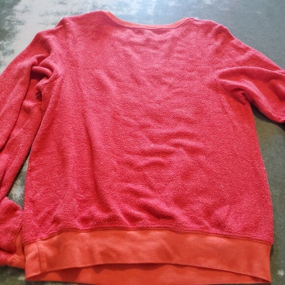 Wildfox red wine& blue Sweatshirt sz XS - Picture 5 of 5